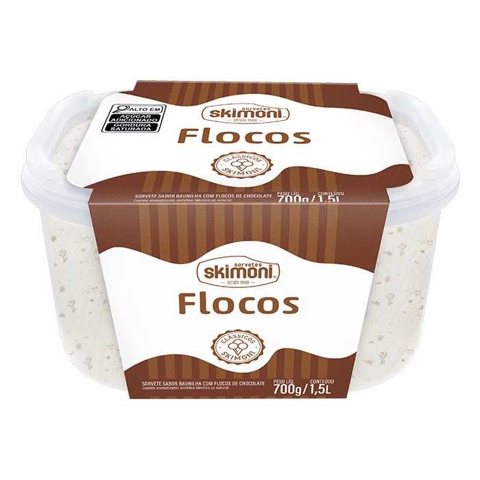 Flocos Clássico – Pote 1.5L