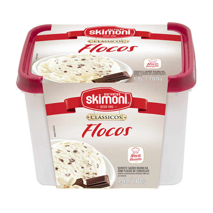 Flocos Clássico – Pote 1.5L