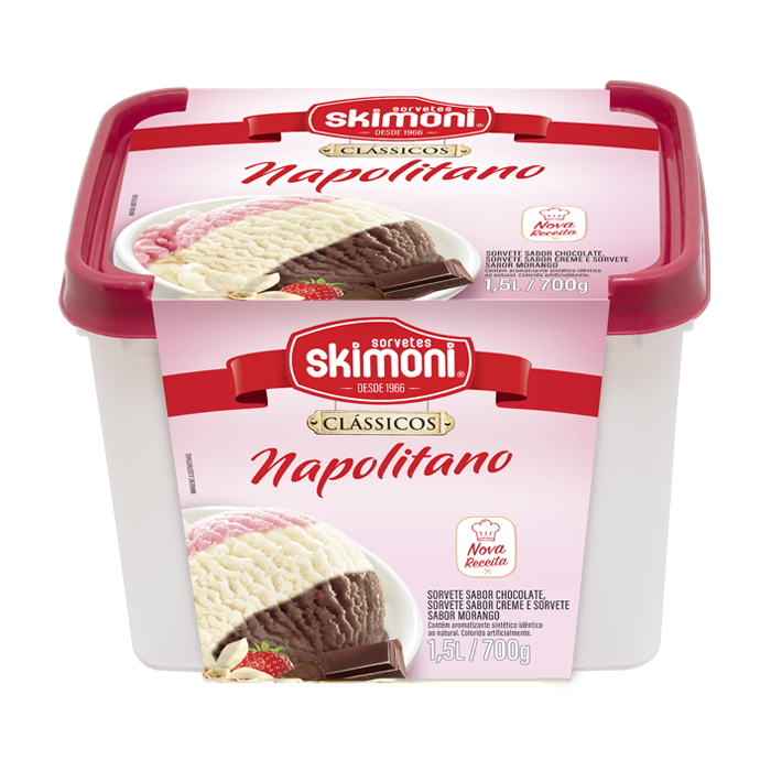 Napolitano Clássico – Pote 1.5L