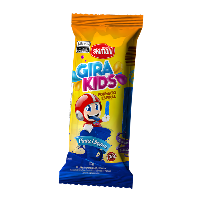 Pinta Língua – Gira Kids – Picolé 50g