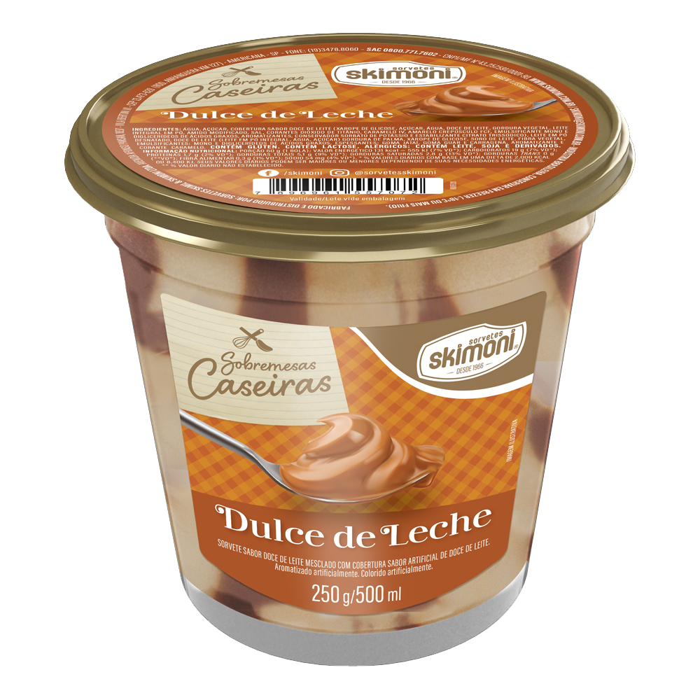 Dulce de Leche – Sobremesas Caseiras – 500ml