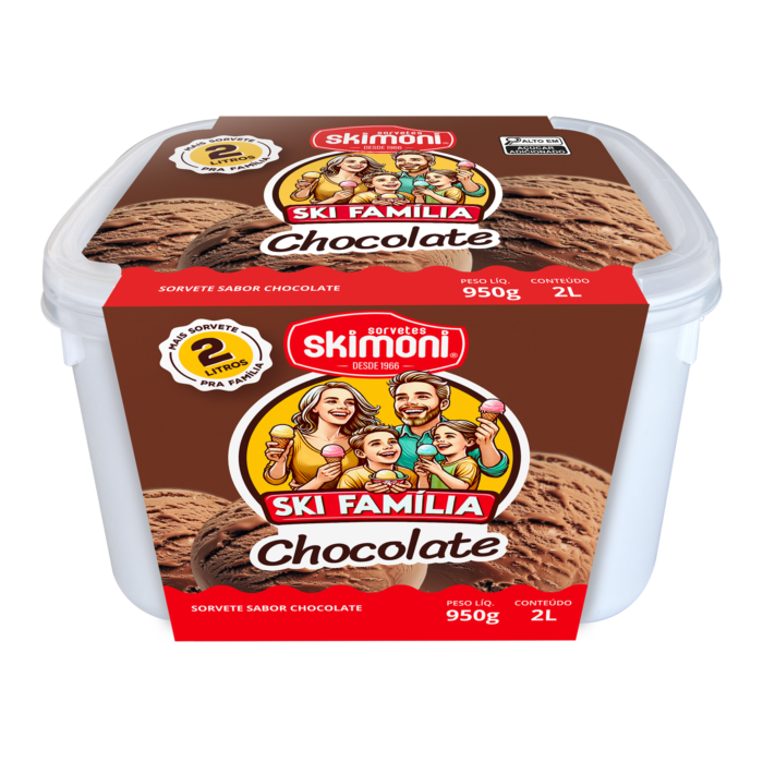 Chocolate – Ski Família – Pote 2L