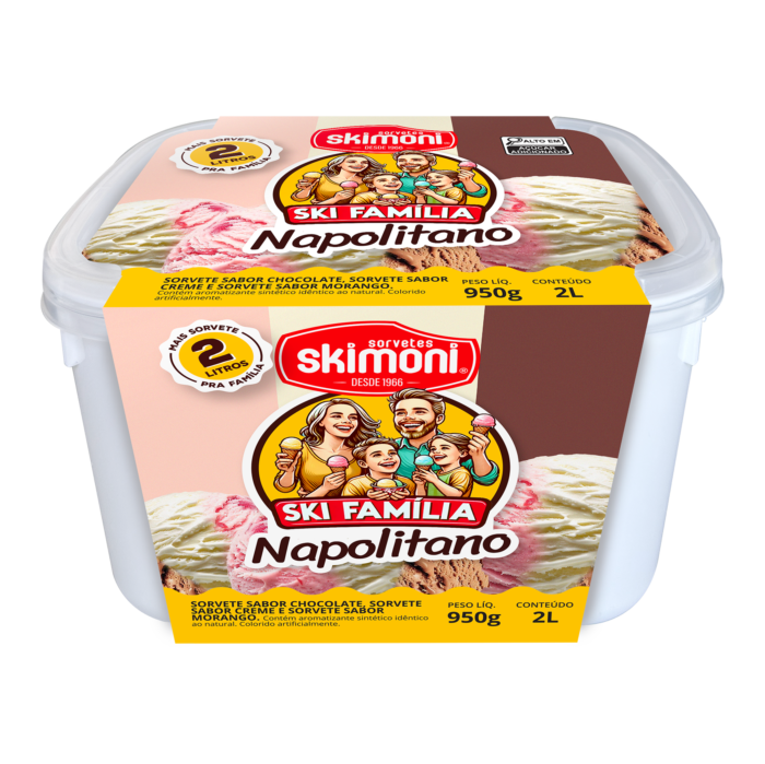 Napolitano – Ski Família – Pote 2L